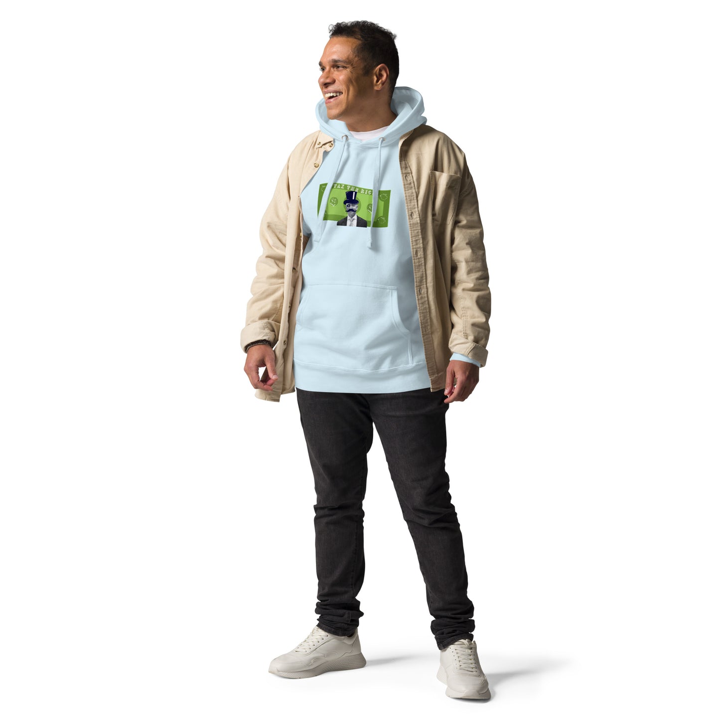 Tax the Rich Cartoon Unisex Hoodie