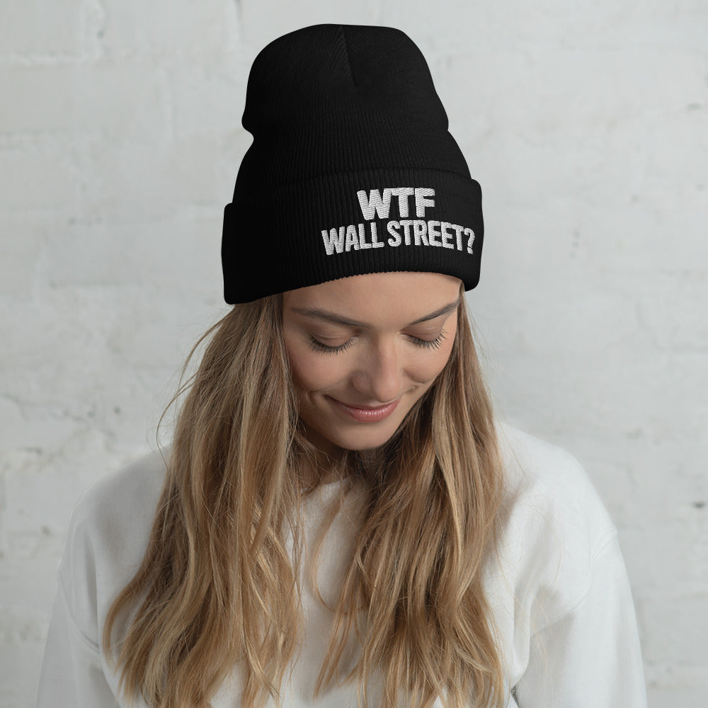 WTF Wall Street Beanie