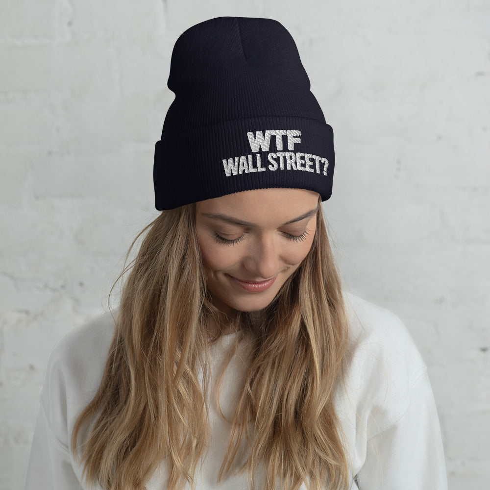 WTF Wall Street Beanie