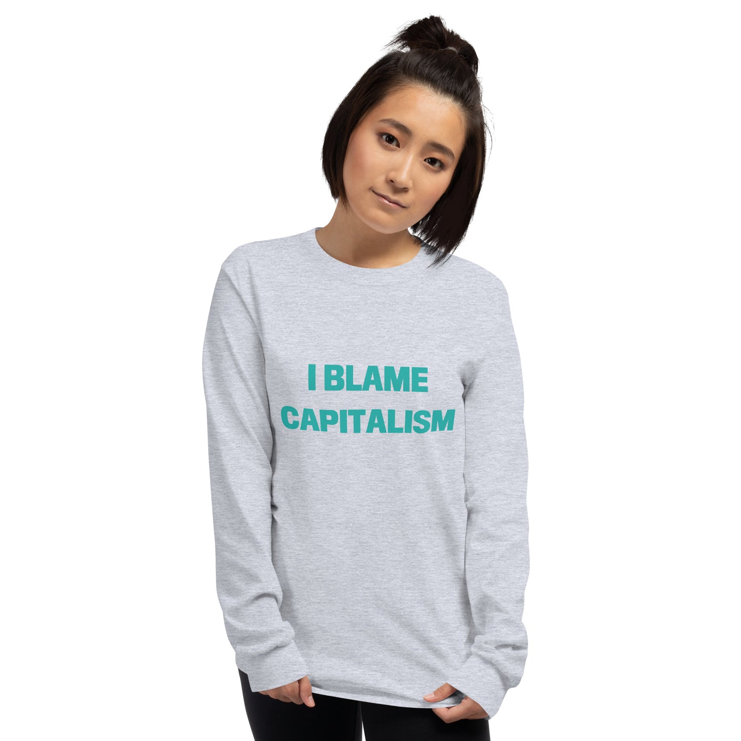 I BLAME CAPITALISM Long-Sleeve