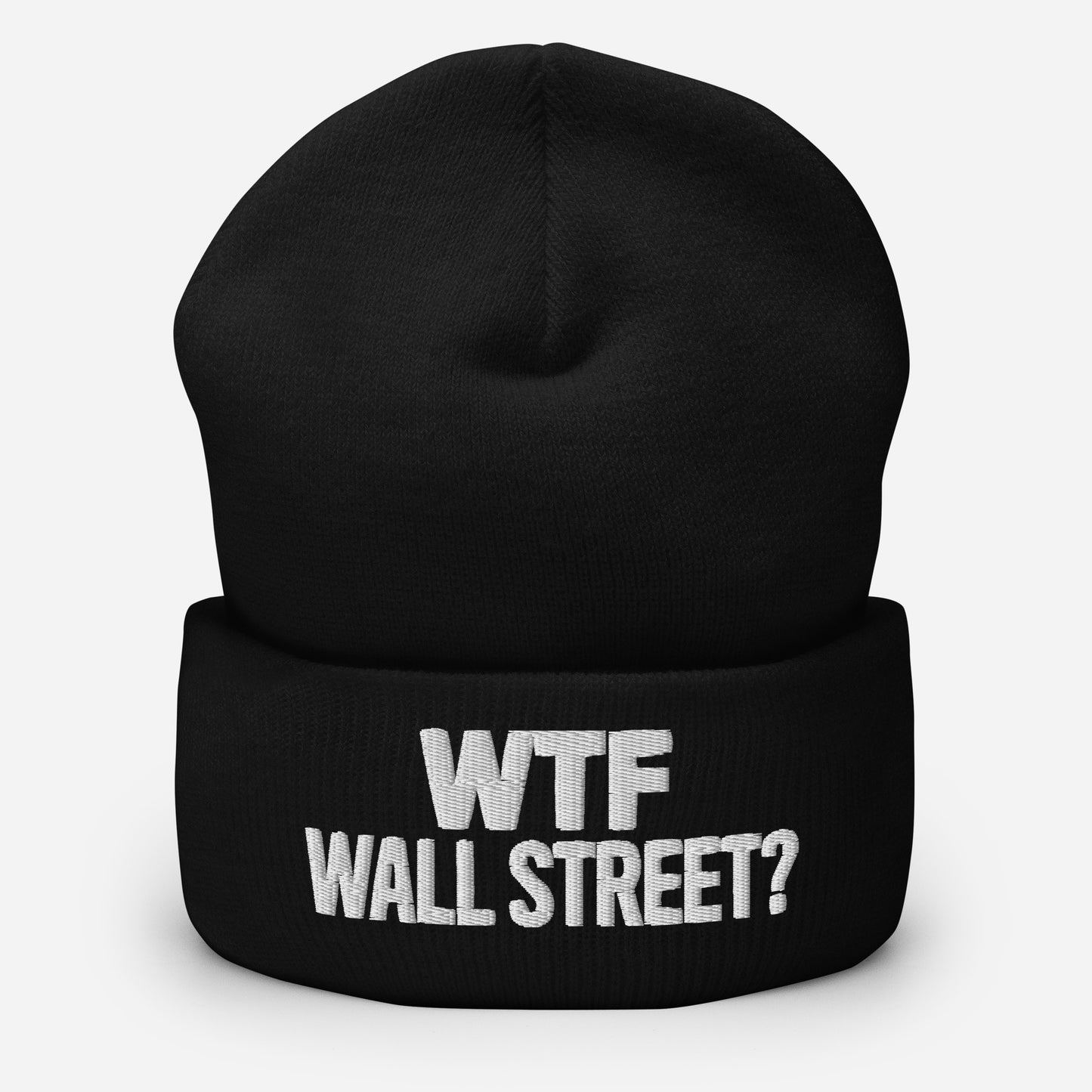 WTF Wall Street Beanie