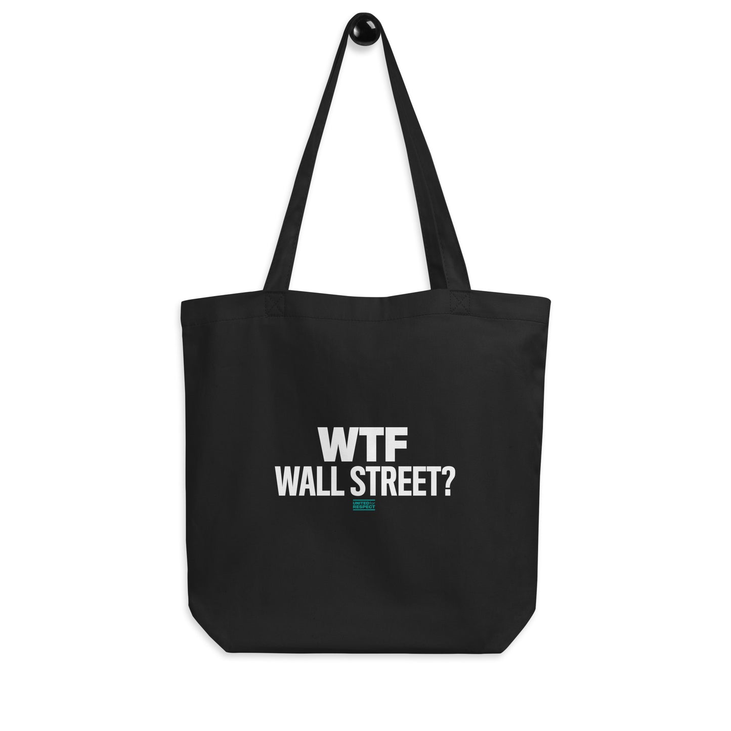 "WTF Wall Street?" tote-ally New York bag